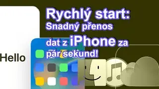 (CZ) Přeneste data iPhone snadno a rychle s Quick Start: Bez komplikací!