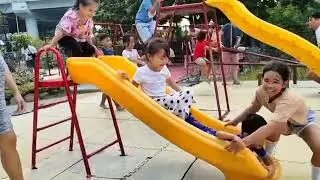 Masaya kaming naglaro sa playground| Oct. 4, 2024