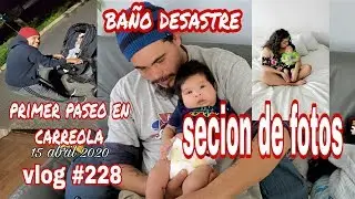 Primer paseo en carreola / vlog 