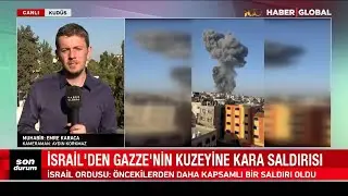 SON DAKİKA | İsrail Kara Harekatına Başladı! Gazze'den Canlı Yayın