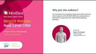 BITRIX24 WEBINAR: CRM IN BITRIX24