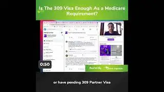 Australian Partner Visa Q&A - Is The 309 Visa Enough As a Medicare Requirement?