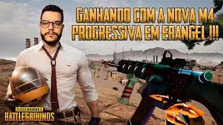 ÉPICO!! GASTEI 0 REAIS E GANHEI A NOVA PROGRESSIVA DA M416!  SERÁ QUE COM ELA VEIO O CHICKEN DINNER?