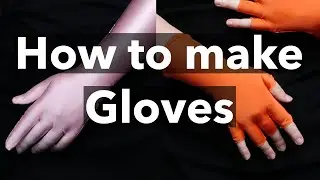 How to make Gloves (Tutorial) | a very easy sewing DIY project for cosplay and costumes