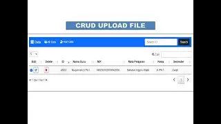 WEB APP Google Sheets | CRUD UPLOAD FILE