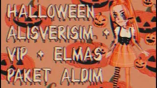 Halloween Alışverişim - 1 Aylık Vip Aldım + Elmas Paket Aldım | Msp Halloween 2023