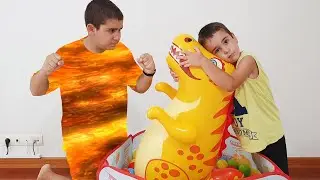 Buğra Ateş Adama Dönüştü. Fire Child Fun Kids Video