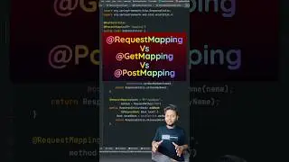 RequestMapping Vs GetMapping in Spring #springframework #java8 #programming #springboot #java