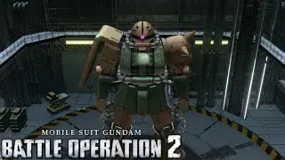 Mobile Suit Gundam Battle Operation 2 - Zaku II Type FS (LV1) ALL MOVES