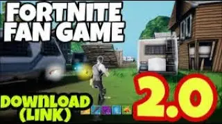Jugando un fangame de fortnite
