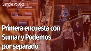 ¿Qué dicen las encuestas sobre Sumar y Podemos? | Simple Política