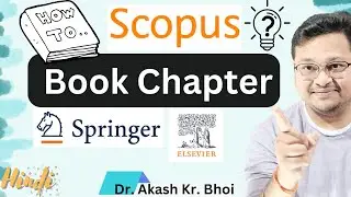 How to Write a Book Chapter? || Steps for writing a book chapter || Hindi