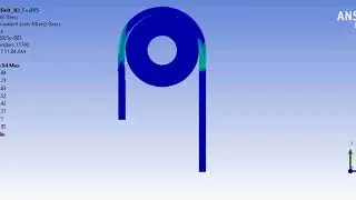 Ansys Belt Pulley Analysis
