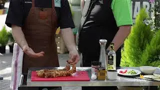 Chicken Curry Skewers Cooked On The Traeger Timberline 850