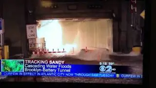 Battery tunnel flood