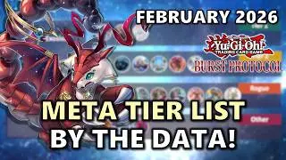 February 2026 Meta Tier List by the Data! | Best Meta & Rogue Decks | Post Burst Protocol & Ban List