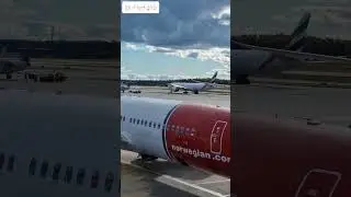Emirates Boeing777 Norwegian Air B737 in Sweden #emirates #777 #boeing #sweden