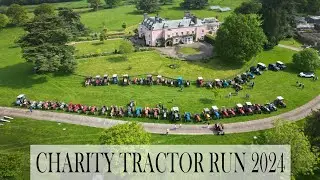 Charity tractor run 2024