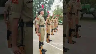 NCC Training Guard of Honour Practice