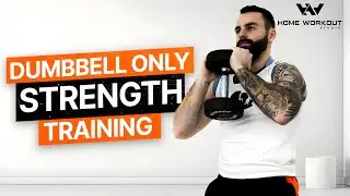 Strength & Conditioning Home Workout | Build Muscle, Strength & Burn Fat 🔥
