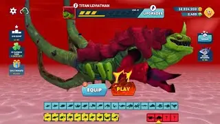 NEW GIANT TITAN LEVIATHAN UNLOCKED AND GAMEPLAY! - Hungry Shark Evolution