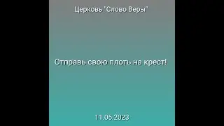 Дмитрий Савченко. ОТПРАВЬ СВОЮ ПЛОТЬ НА КРЕСТ!
