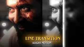Line Transition Tutorial | Preset (Drive link) - Alight Motion