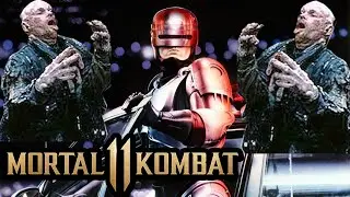 Crazy Robocop player DESTROYS fighters in Mortal Kombat 11