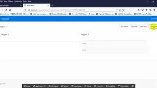 apex region show hide using jquery animation