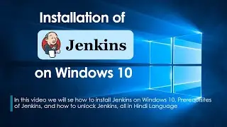 Installation of Jenkins on Windows 10