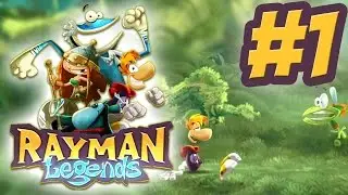THE LEGEND BEGINS | Let's Play Rayman Legends (4-Player Co-op) - Episode #1
