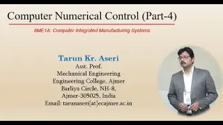 Computer Numerical Control (First manual CNC program using circular interpolations G02 & G03)