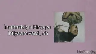 Ariana Grande - in my head (Türkçe Çeviri)