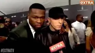 Our Eminem Interview Gets Crashed by 50 Cent   Who Is This Guy