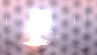 how to create and trap plasma inside the microwave oven