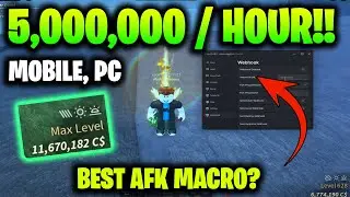 [ BEST ] How To AFK MACRO in Roblox Fisch with NEW Fisch Macro Mobile, PC 2025 🐟