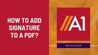 How to add signature to a pdf