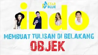 MEMBUAT EFEK TULISAN DIBELAKANG GAMBAR DI CORELDRAW