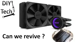 NZXT x52 kraken Dissection | AIO Repair | Performance | Coolant Change