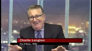 Wally Jadan with Charlie Langton   FOX 2 news, WWJ