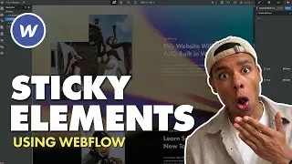 Create a Sticky on Scroll Animation in Webflow - Beginner Tutorial