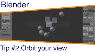 Blender Tip #2 - Orbit your view