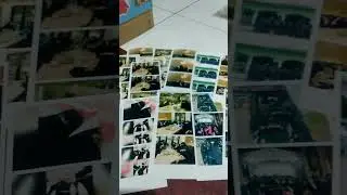 Proses Cetak Foto polaroid strip
