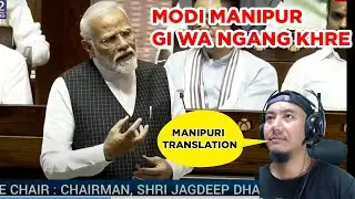 Modi Gi speech translation Towba Manipuri da