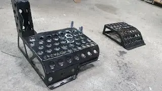 Custom подиум под педальный узел tilton.