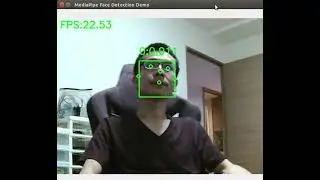 Jetson Nano + GPU (OpenGL ES3.2) + MediaPipe + FaceDetection + Python 3.6