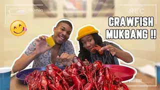 GIANT LOUISIANA CRAWFISH BOIL MUKBANG| EATING SHOW| LET'S CHAT