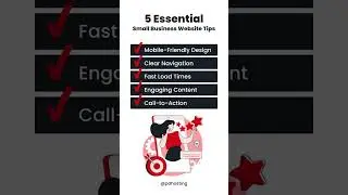 #Shorts  5 Essential Small Business Website Tips