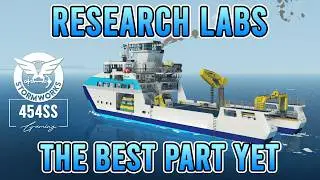 My Biggest Vessel EVER Gets Its Research Labs (Stormworks)
