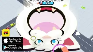 Hole.io |  Strategy pink cat (Android, iOS)